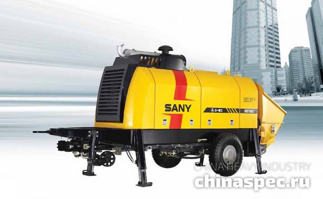 Стационарный бетононасос SANY HBT60C-1413D
