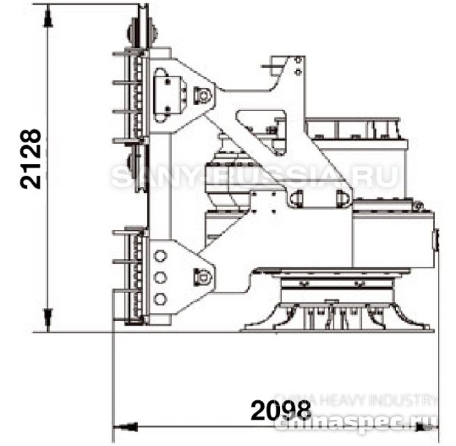 Привод ротора буровой установки SANY SR360 II